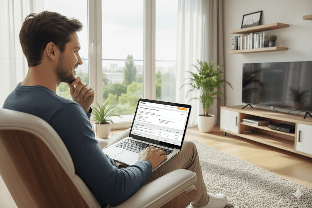 Ține totul sub control: urmărește dacă clientul ți-a văzut și ți-a acceptat oferta.