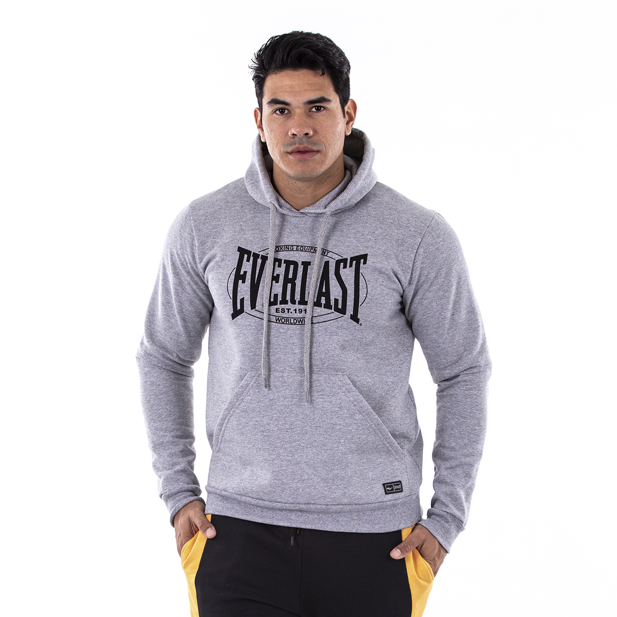 BLUSA MOLETOM EVERLAST VINTAGE COM CAPUZ - MASCULINO Menor preço em BLUSA MOLETOM EVERLAST VINTAGE COM CAPUZ - MASCULINO
