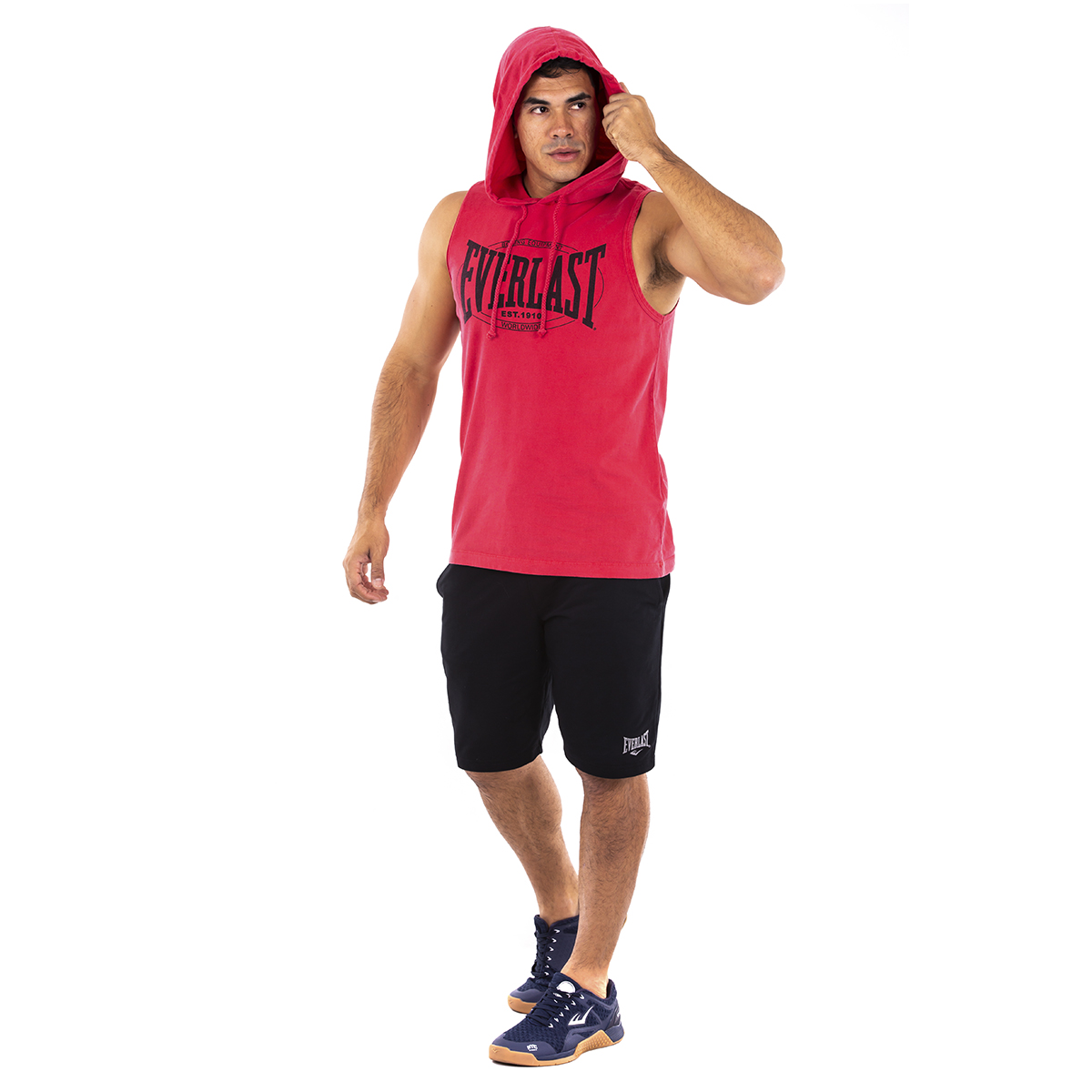 regata com capuz everlast