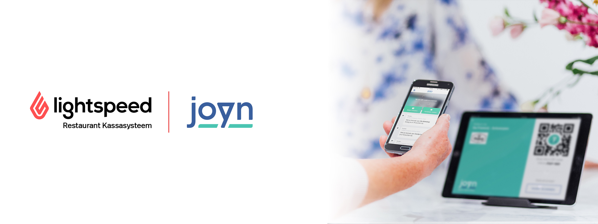 Joyn en Lightspeed slaan handen ineen voor lokale horeca