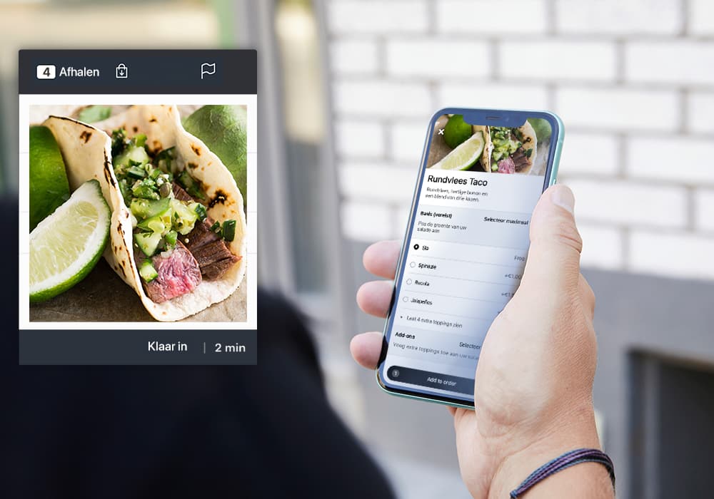 Bied gasten flexibiliteit met het online bestelplatform dat ze verdienen.