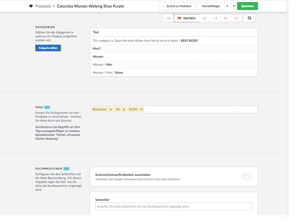 eCom Marketing SEO Optimierung