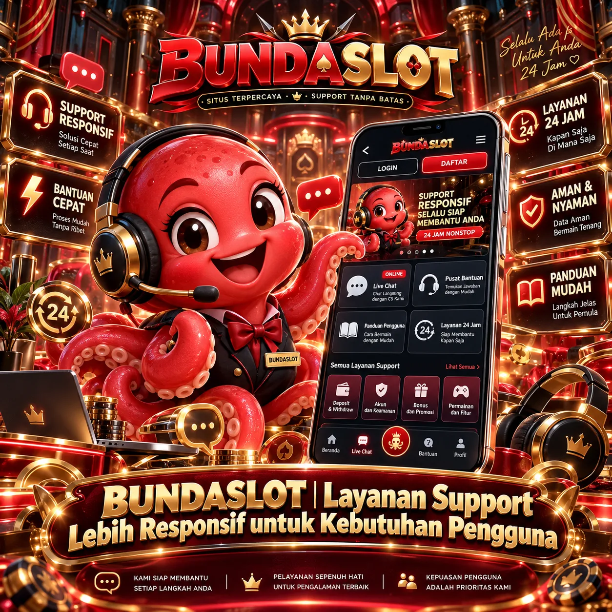 BUNDASLOT pusat bantuan pengguna