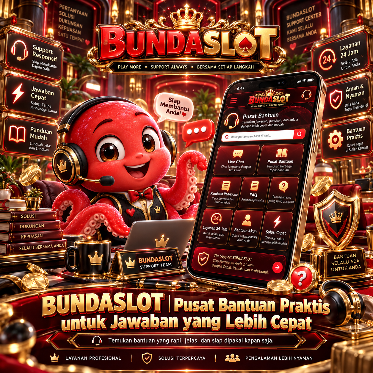 BUNDASLOT pusat bantuan pengguna