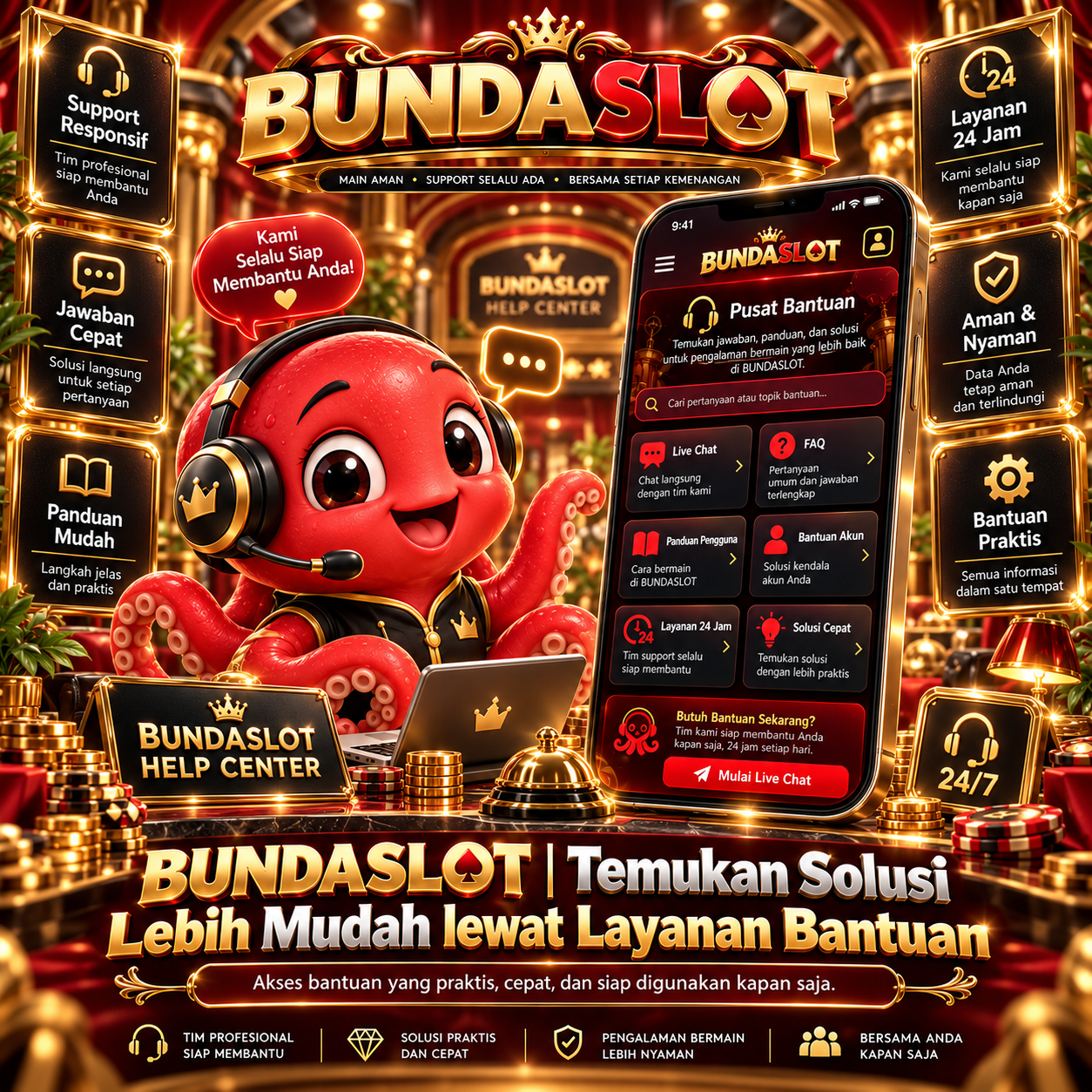 BUNDASLOT | Temukan Solusi Lebih Mudah lewat Layanan Bantuan