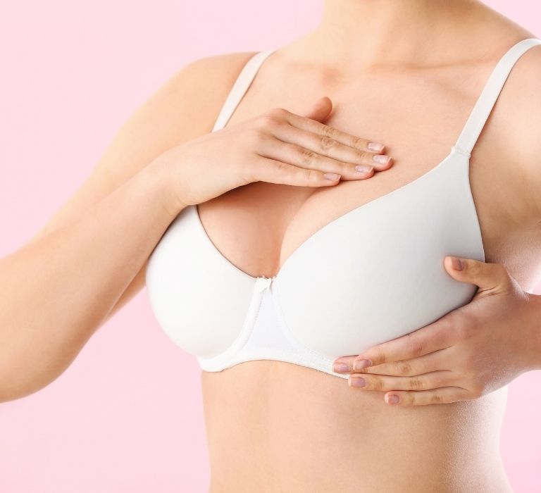 A surgical procedure to correct saggy and shapeless breasts after pregnancy, Mommy Makeover, Clinic Service