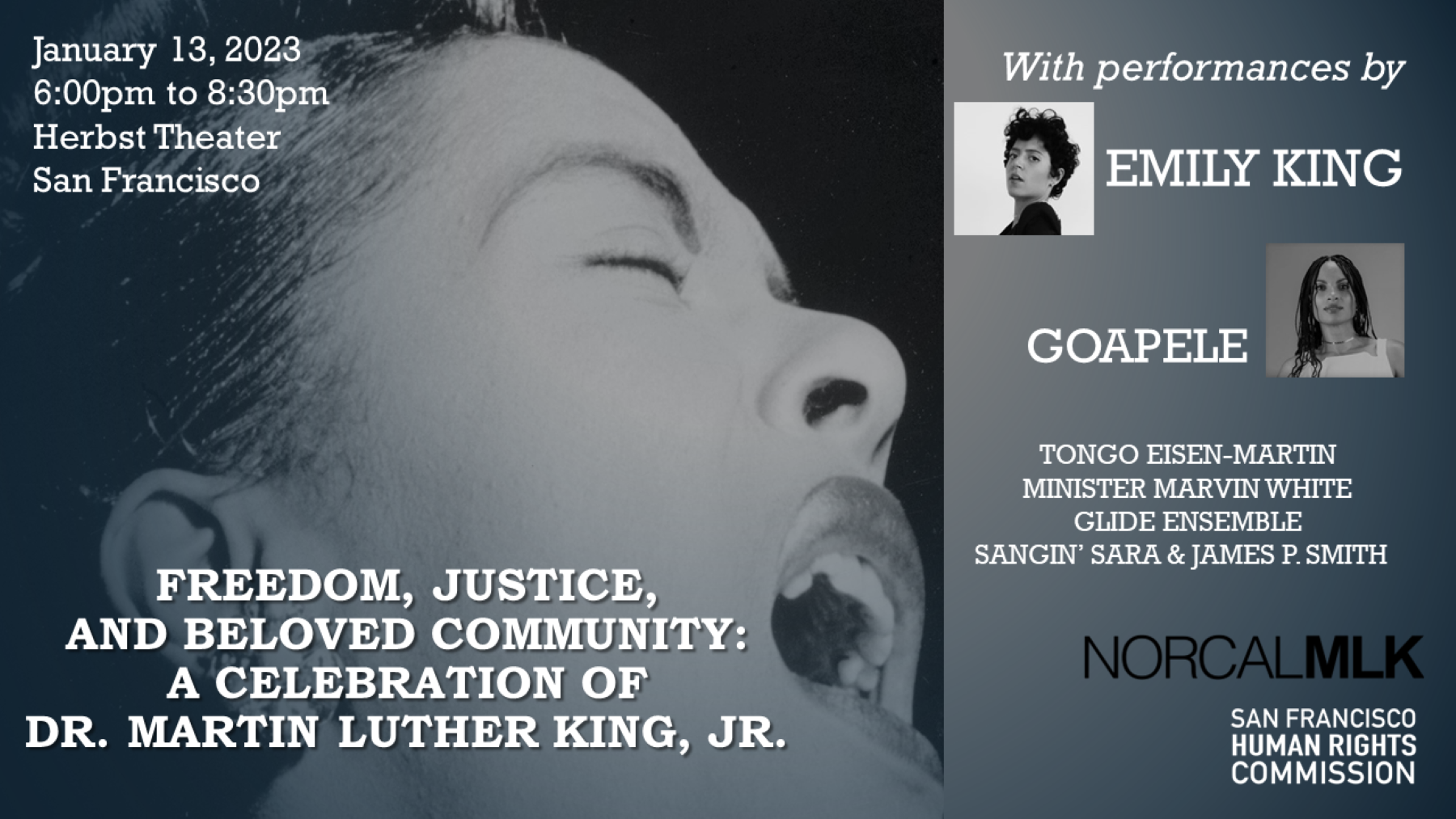 The MLK Celebration of Freedom, Justice, and Beloved Community