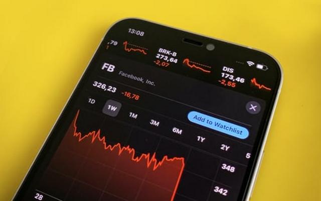 destaque notícias queda crash grafico unsplash