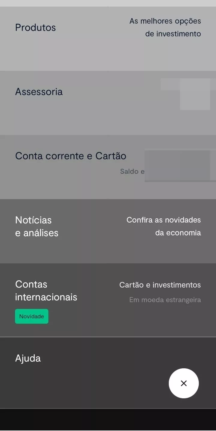 app btg conta internacional