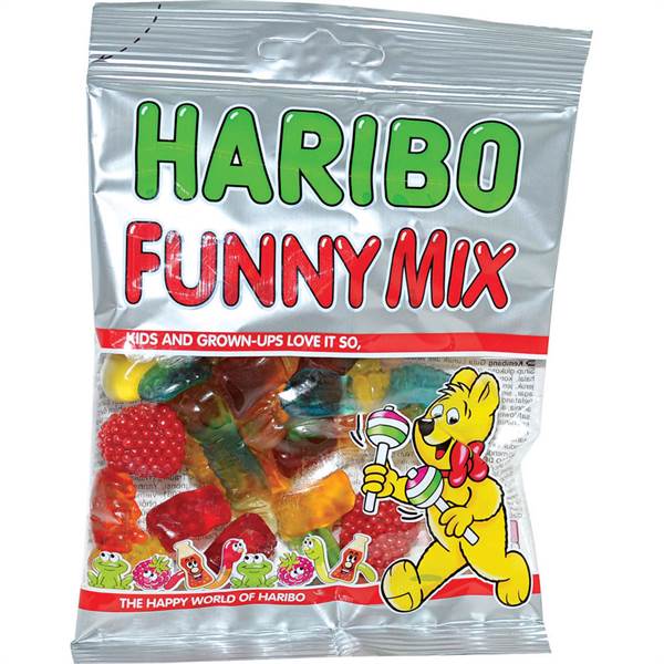 Kẹo dẻo Thái Haribo Funny Mix 100g - MM Mega Market
