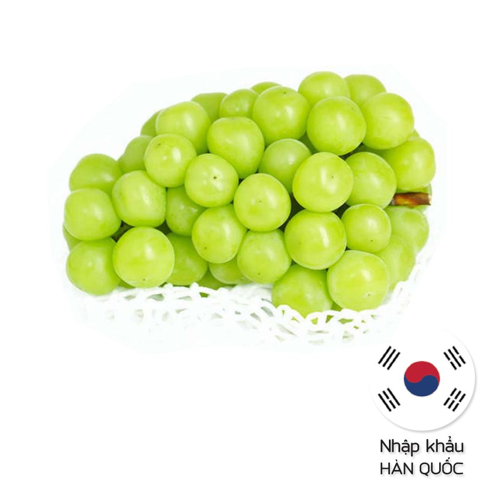 Nho mẫu đơn nhập khẩu xuất xứ Hàn Quốc, 500g - MM Mega Market