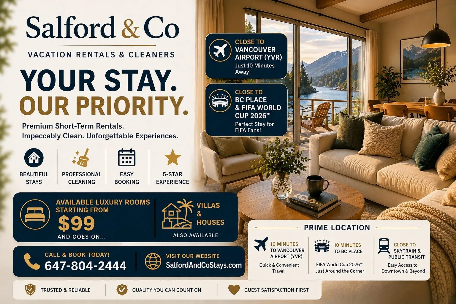 Salford & Co Vacation Rentals Vancouver