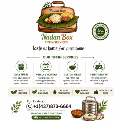 Nadan Box - Kerala Tiffin Service!