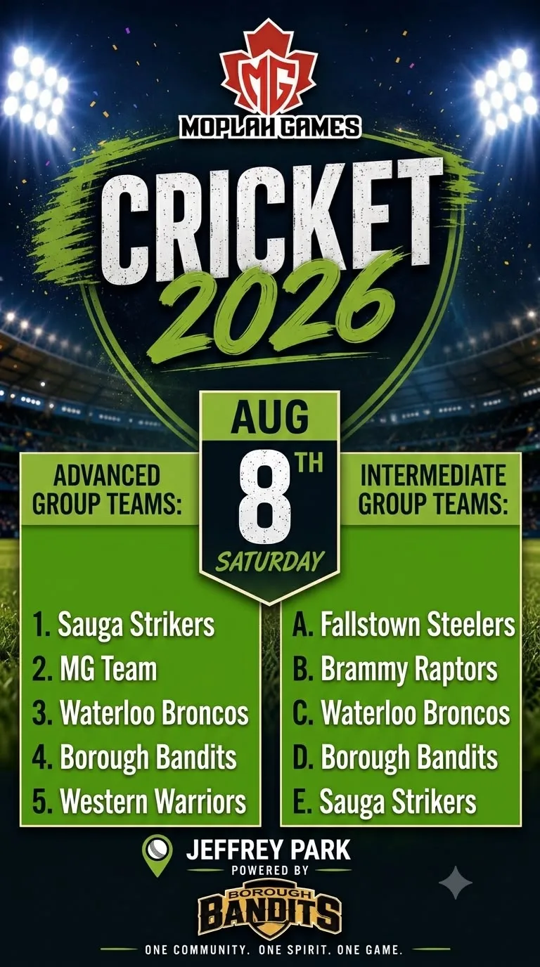 🏆 MOPLAH GAMES: CRICKET 2026 🏆