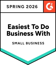 G2 Easiest To Do Business With Small Business