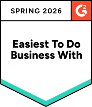 G2 Easiest To Do Business With