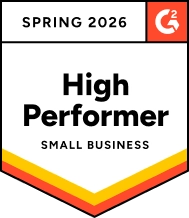G2 High Performer Small Business