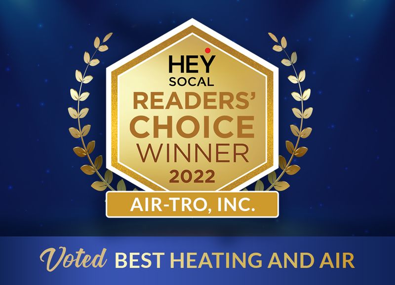 Air-Tro Voted Best Heating and Air Conditioning Service by Monrovia / Arcadia Weekly’s Readers’ Choice Contest, Business News