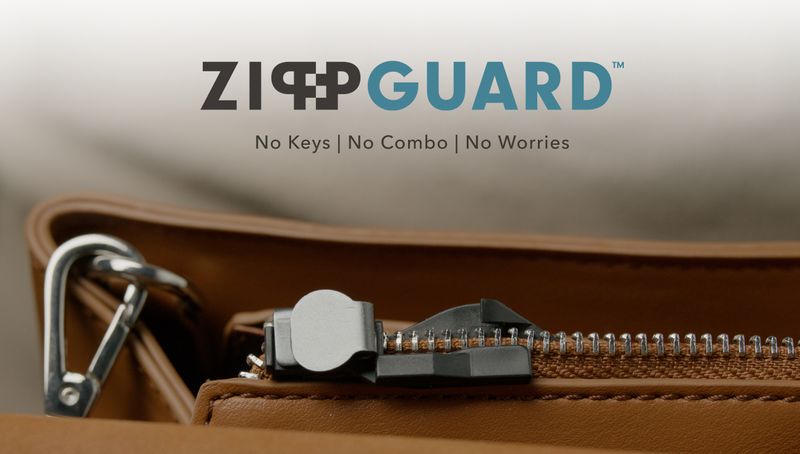 Keep Your Belongings Secure with Stylish Zipper Locks - Set of 4