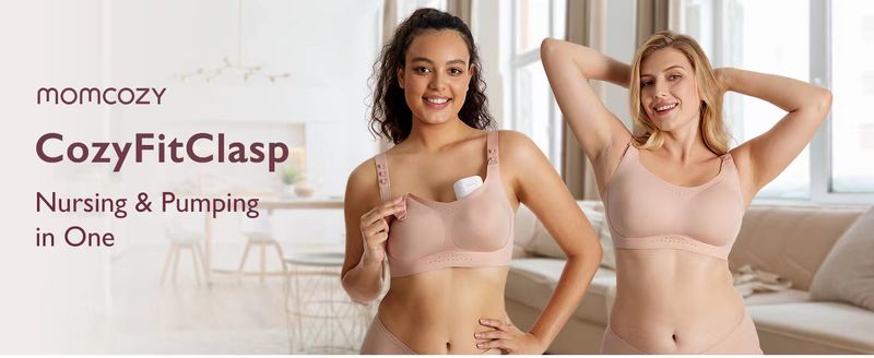 Introducing Momcozy HF006 CozyFitClasp Wearable Pump Bra: Where Comfort  Meets Style