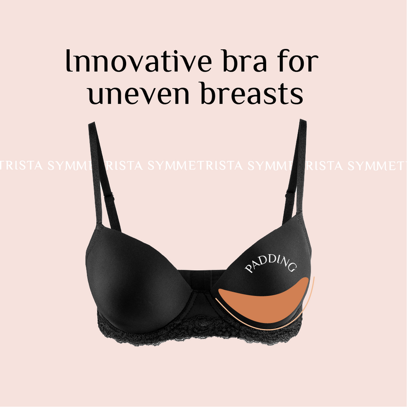 Discover our innovative bra that's perfect for women with breast asymmetry!  It's designed to accommodate two different cup sizes, ensuring…