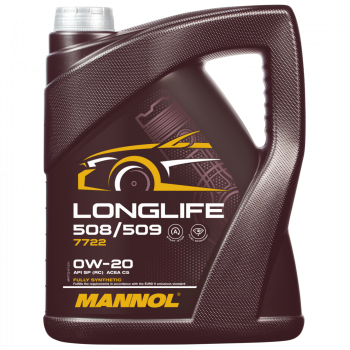 Mannol Longlife 0W-20 SP (VW norm 508/509)