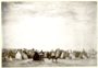 Reunion sur la plage de Trouville by Boudin.
