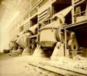 Interior of plant, Convertors, The Granby Consolidated Mining, Smelting and Power Company, Ltd., Anyox, British Columbia.