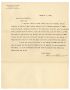 Letter from  Howard M. Cooper to John Mickle Hemphill relative to title of John Coates' heirs to lot in Camden, New Jersey, December 4, 1912.