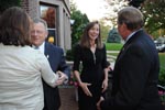 Reception for MG and Mrs. Shellito, Residence