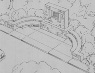 Drawings of roadside structures