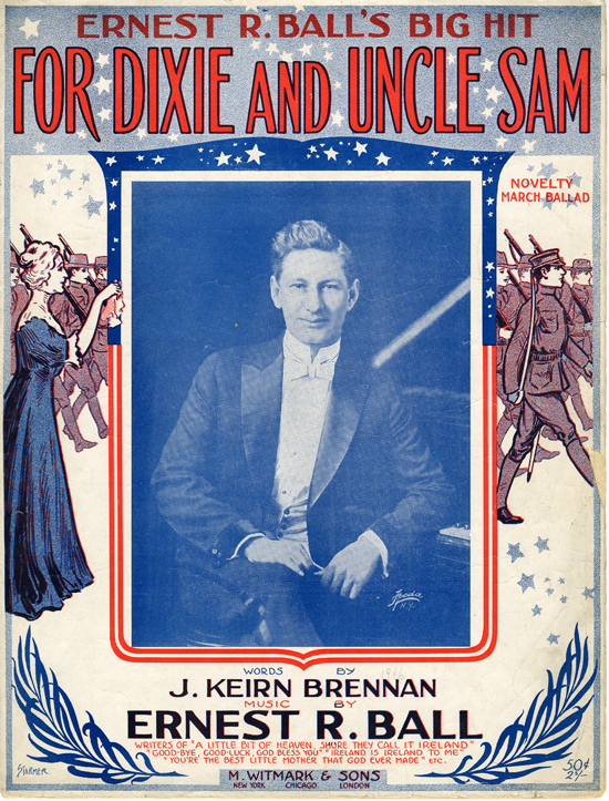 Cover page of  For Dixie and Uncle Sam