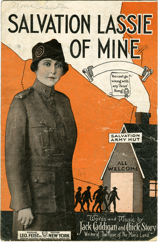 Cover page of  Salvation lassie of mine