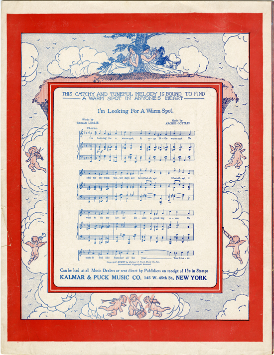 Back cover page of  America I love you