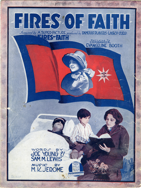 Cover page of  Fires of faith
