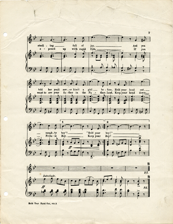 page 7 of  Keep your head down, Fritzi boy