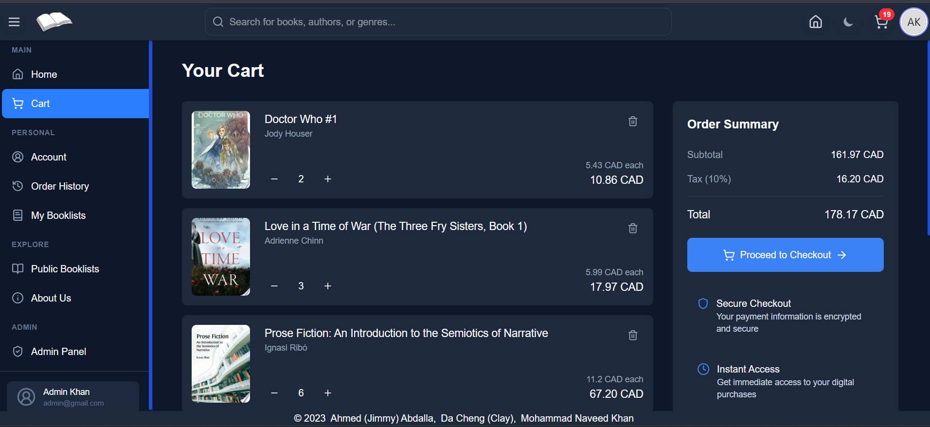 BookVault – Online Bookstore & Reading Lists - Image 1