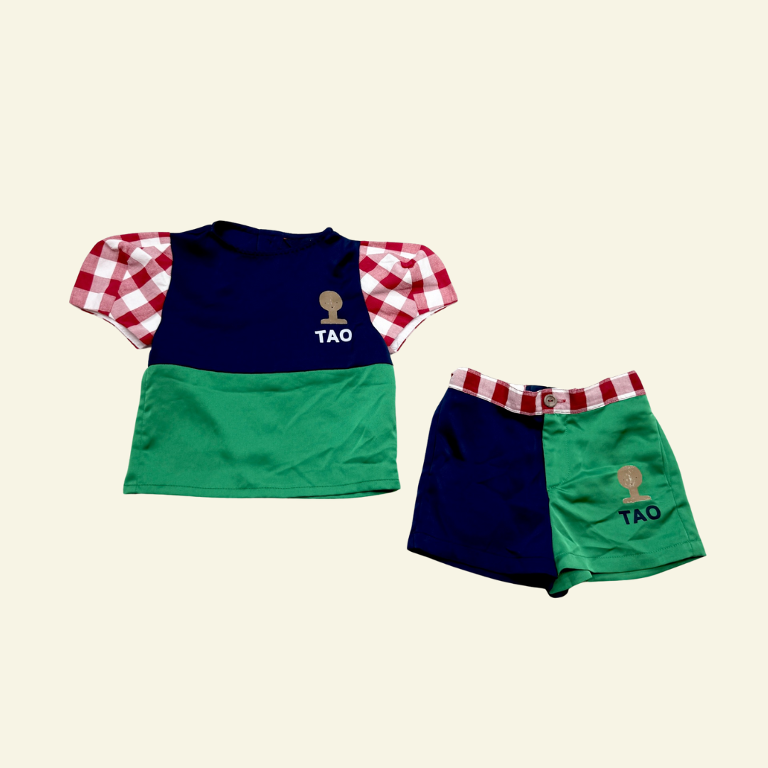 타오 그린 네이비 셋업 2y