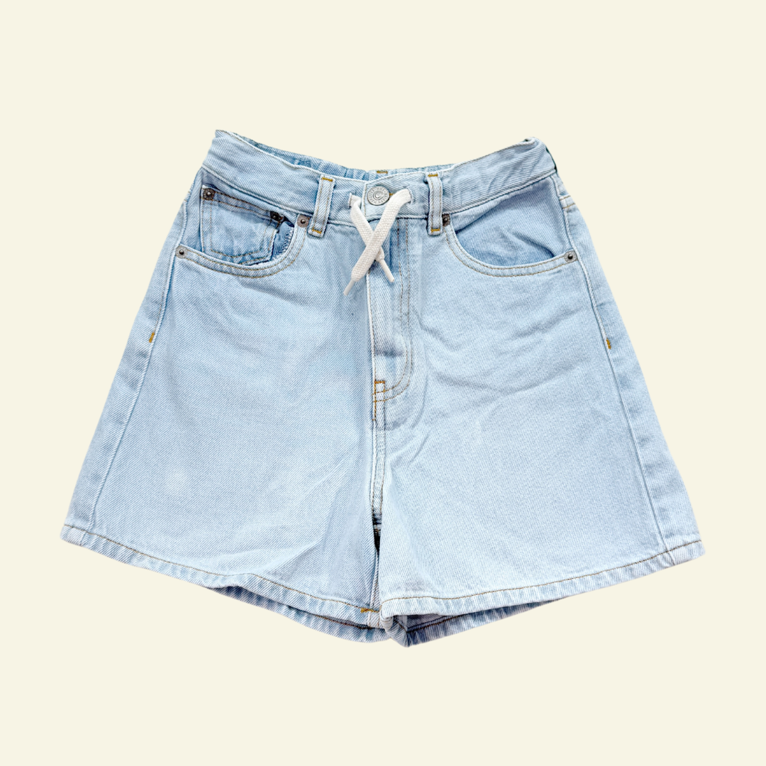 메종 마르지엘라 MM6 연청 데님 쇼츠 8y
