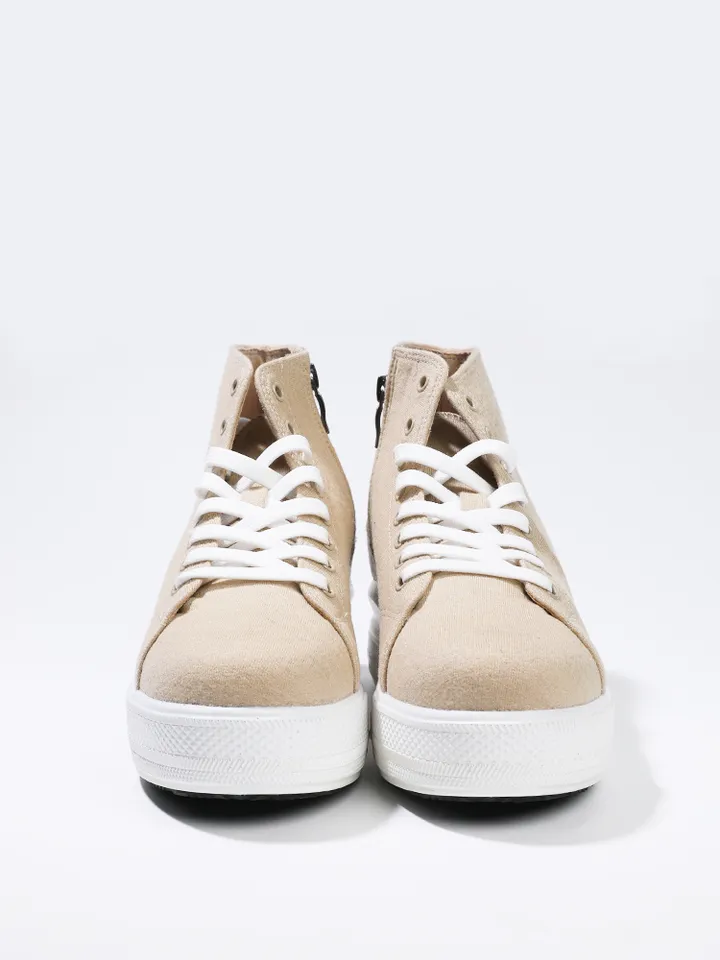 10cm Height-Boosting Canvas MUSE MUSE BEIGE