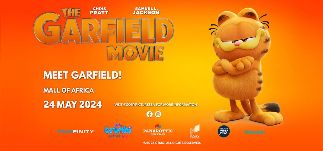 MEET GARFIELD AT THE MOVIES