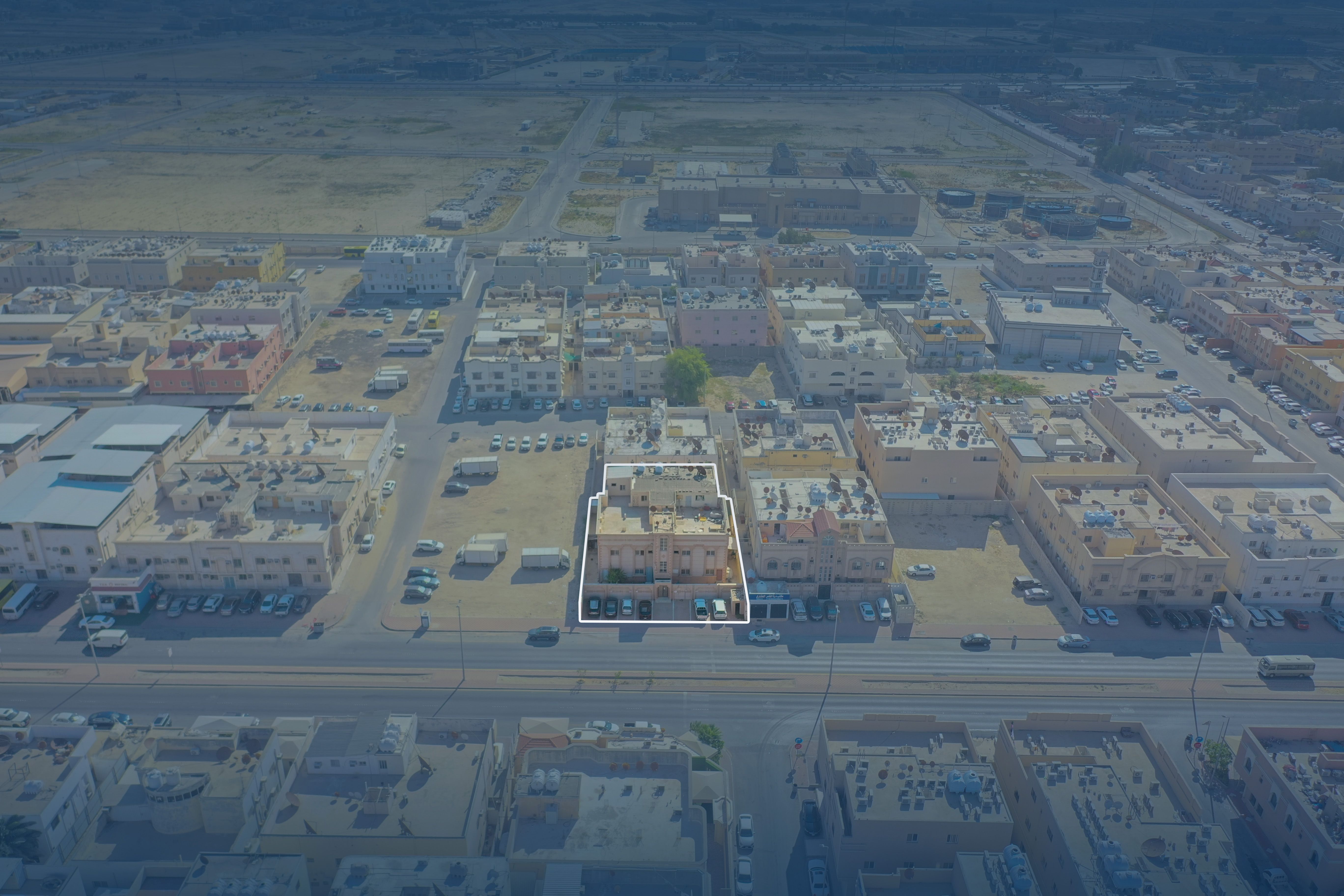 عمارة سكنية بحي الراكة الشمالية بالخبر رقم الصك 360676004828