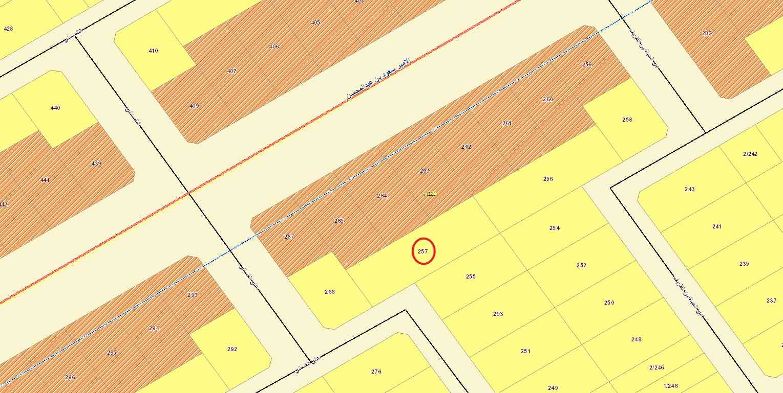 أرض سكنية بمساحة 1200م صك رقم 419814000671