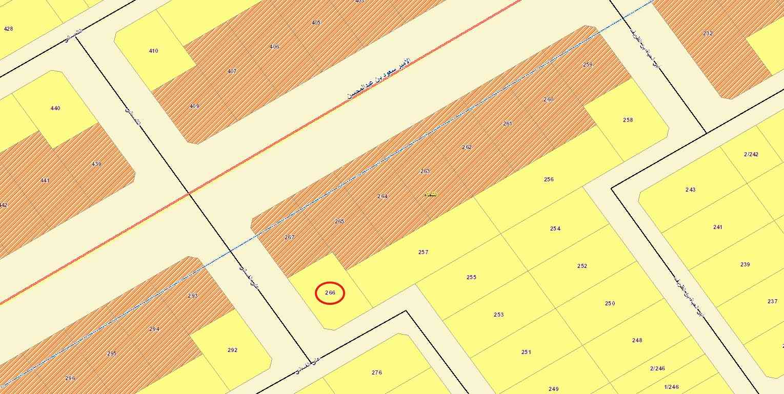 أرض سكنية بمساحة 669م صك رقم 319849000545