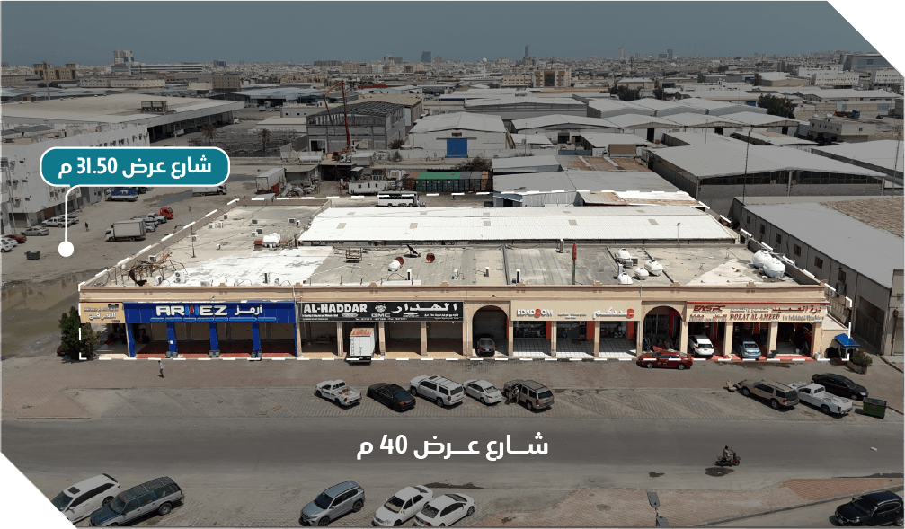 مجمع تجاري (مؤجر ) بحي ( المحمدية - الدمام ) بمساحة 5466.5 م - بصك 560676002538