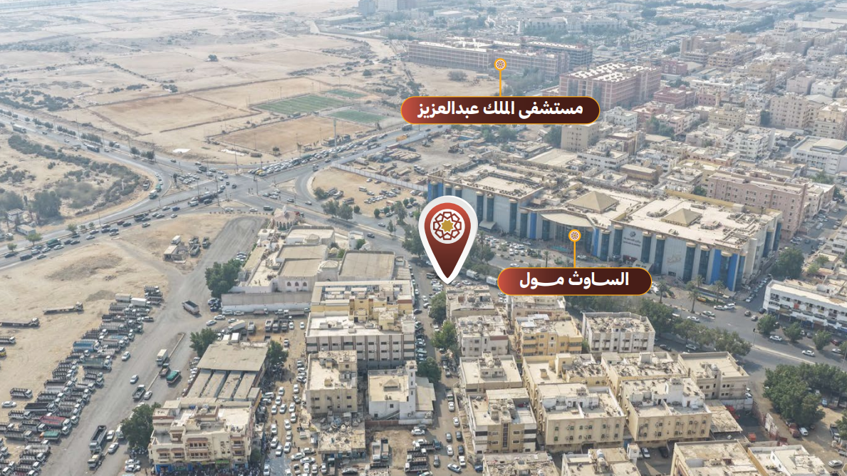 ارض سكنية تجارية بحي غليل صك رقم 360641002445