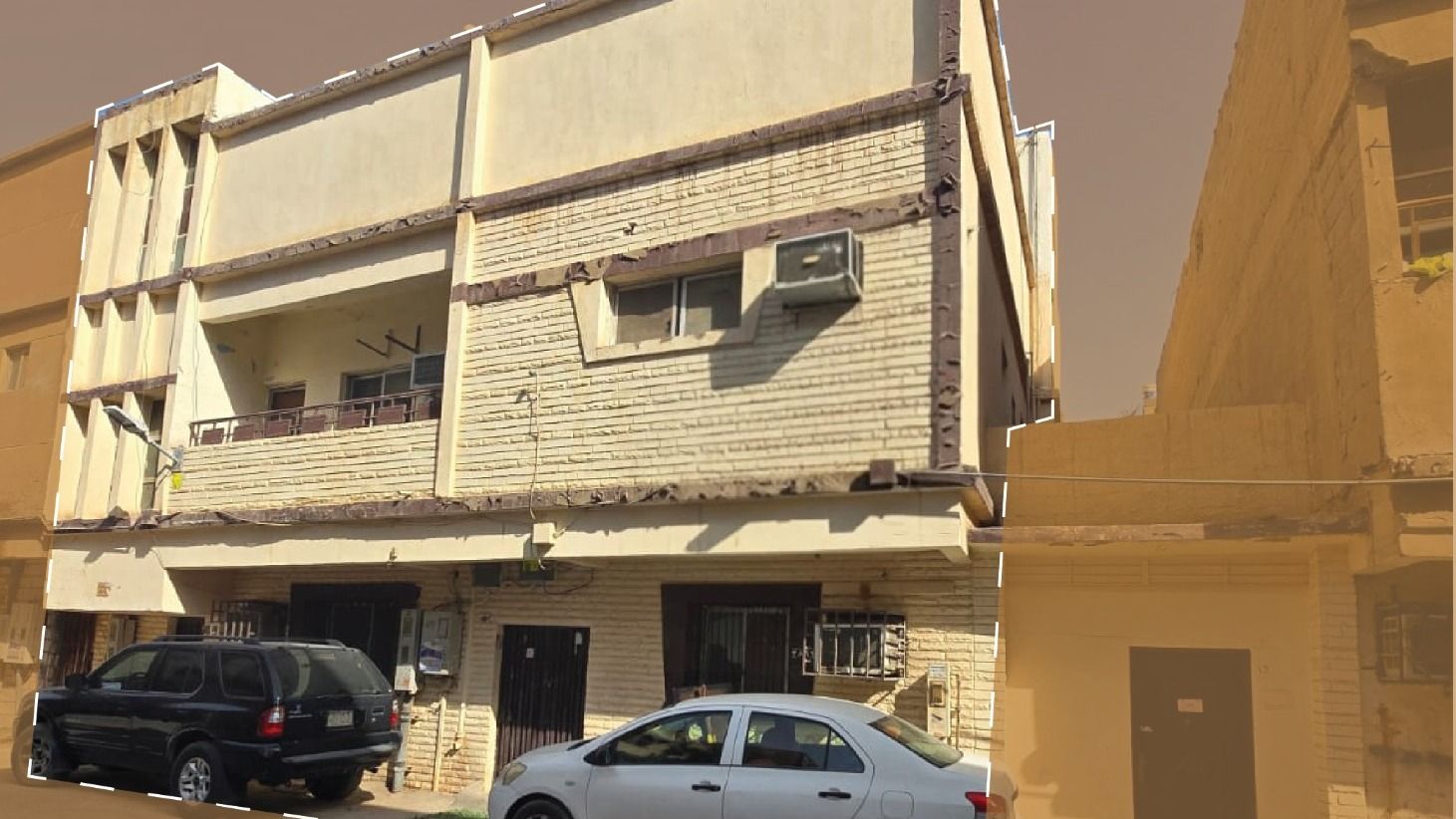 عمارة سكنية في حي منفوحة بمساحة 225م قطعة رقم 864 صك رقم 796426006871