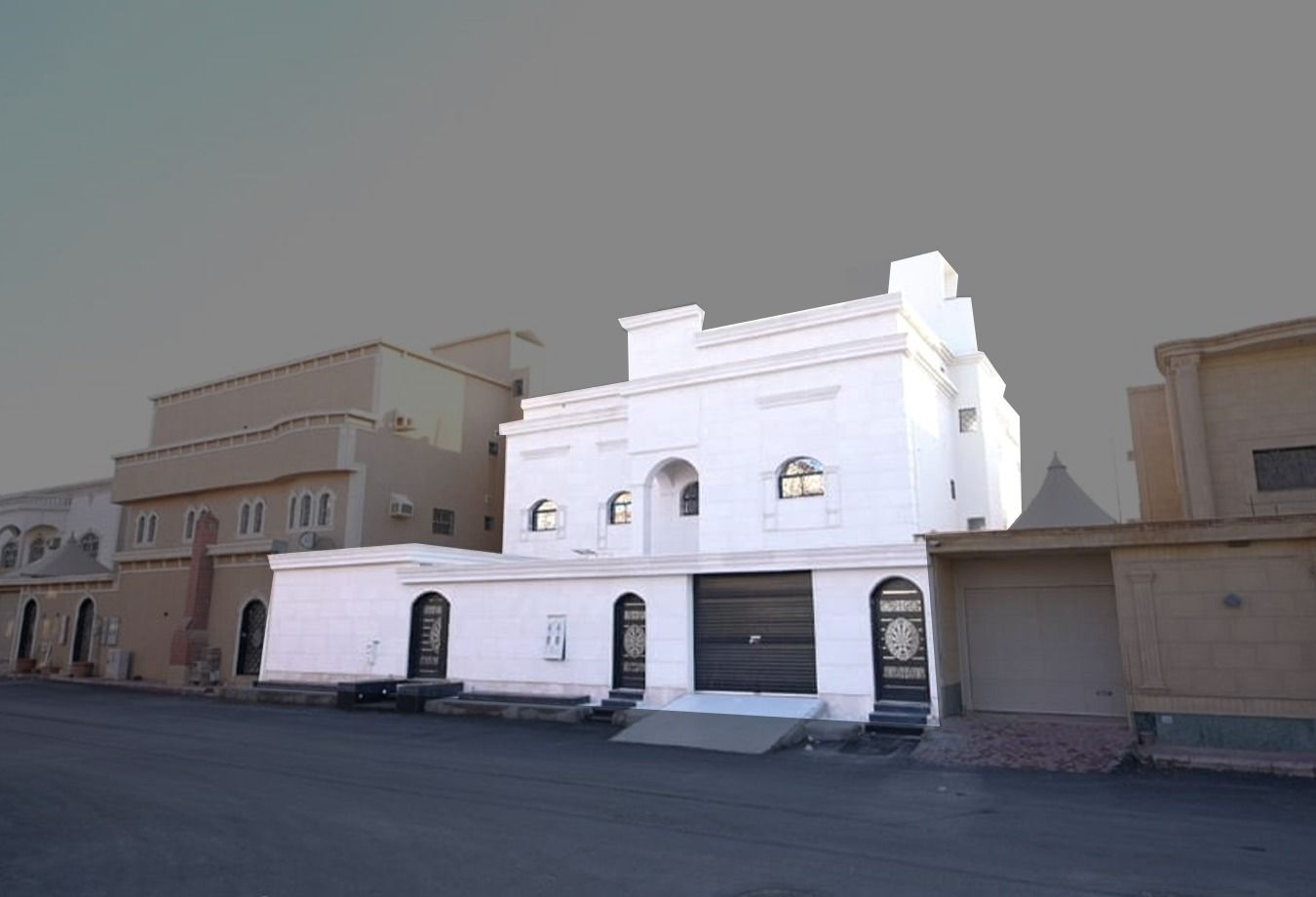 فيلا سكنية متصلة بواجهة شرقية بحي الندوة/صك رقم 360026357162