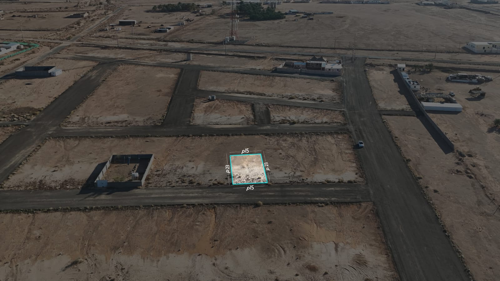أرض سكنية فضاء في حائل رقم الصك 495601000550