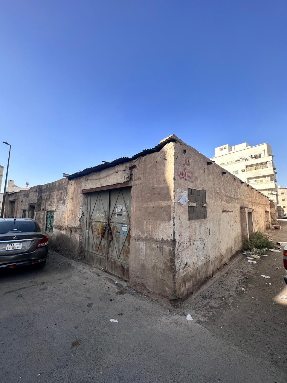 مبنى شعبي (مستودعات) حي بني معاوية - 740112021896